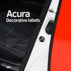 Автомобильная амортизирующая прокладка из ПВХ, 4 шт., маленькие аксессуары для Acura RDX MDX ILX TLX CDX Integra ZDX RLX TSX RSX B17A1 B18C1 VTEC RL