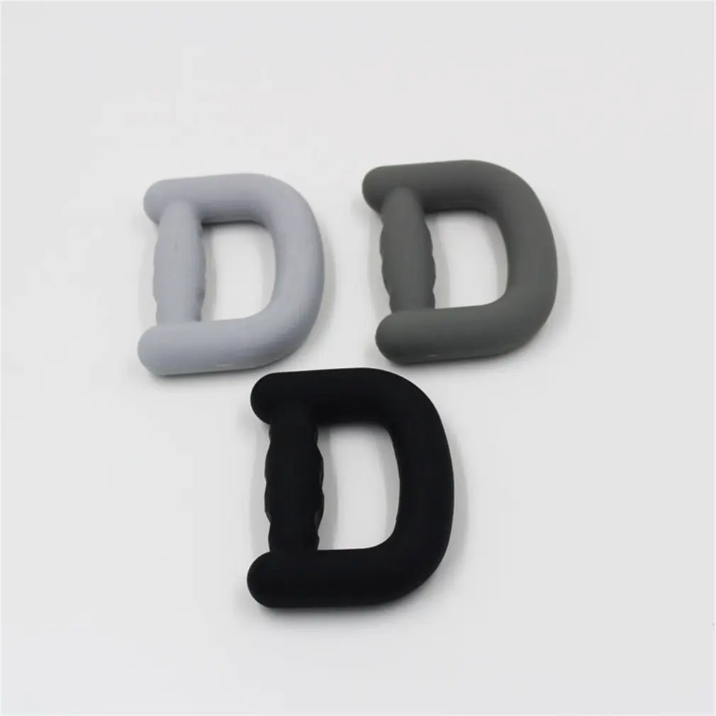 

Silica Gel Hand Trainer Grip Portable Hand Grip Gripping D Shape Ring Carpal Expander Strength Trainer Stress Ring