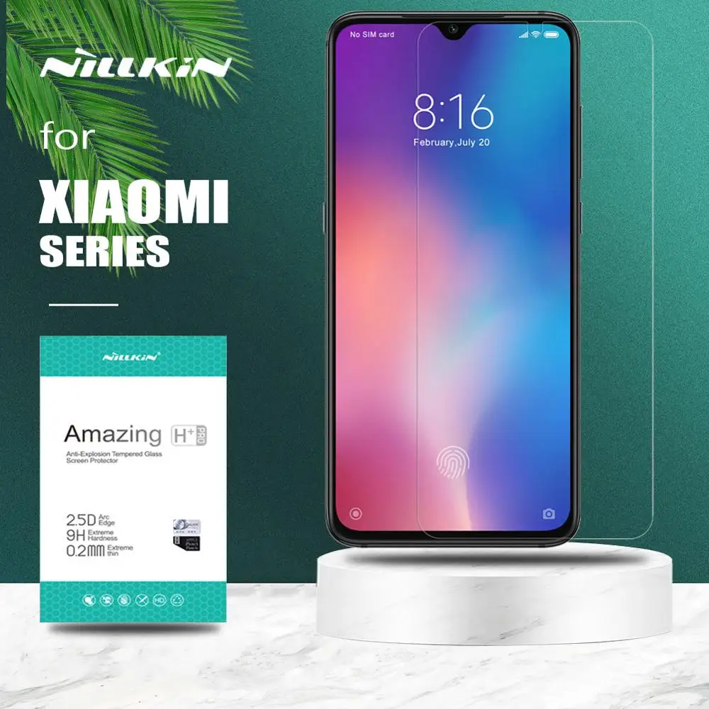 Nillkin for Redmi Note 11 10 9 8 Pro Tempered Glass Screen Protector for Poco F3 M4 M3 X4 X3 NFC Mi 11T 10T 11 9 Lite 9T Pro 5G
