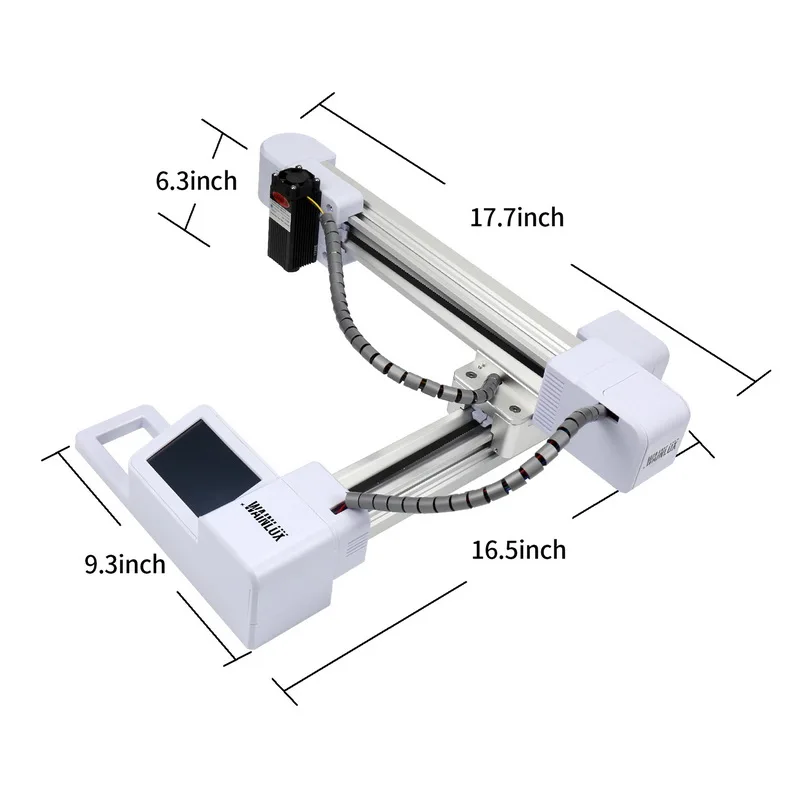 

Laser Engraver Machine DIY Logo Mark Printer Cutter CNC Laser Carving Machine Wood Laser Machine Cutting Marking Printing