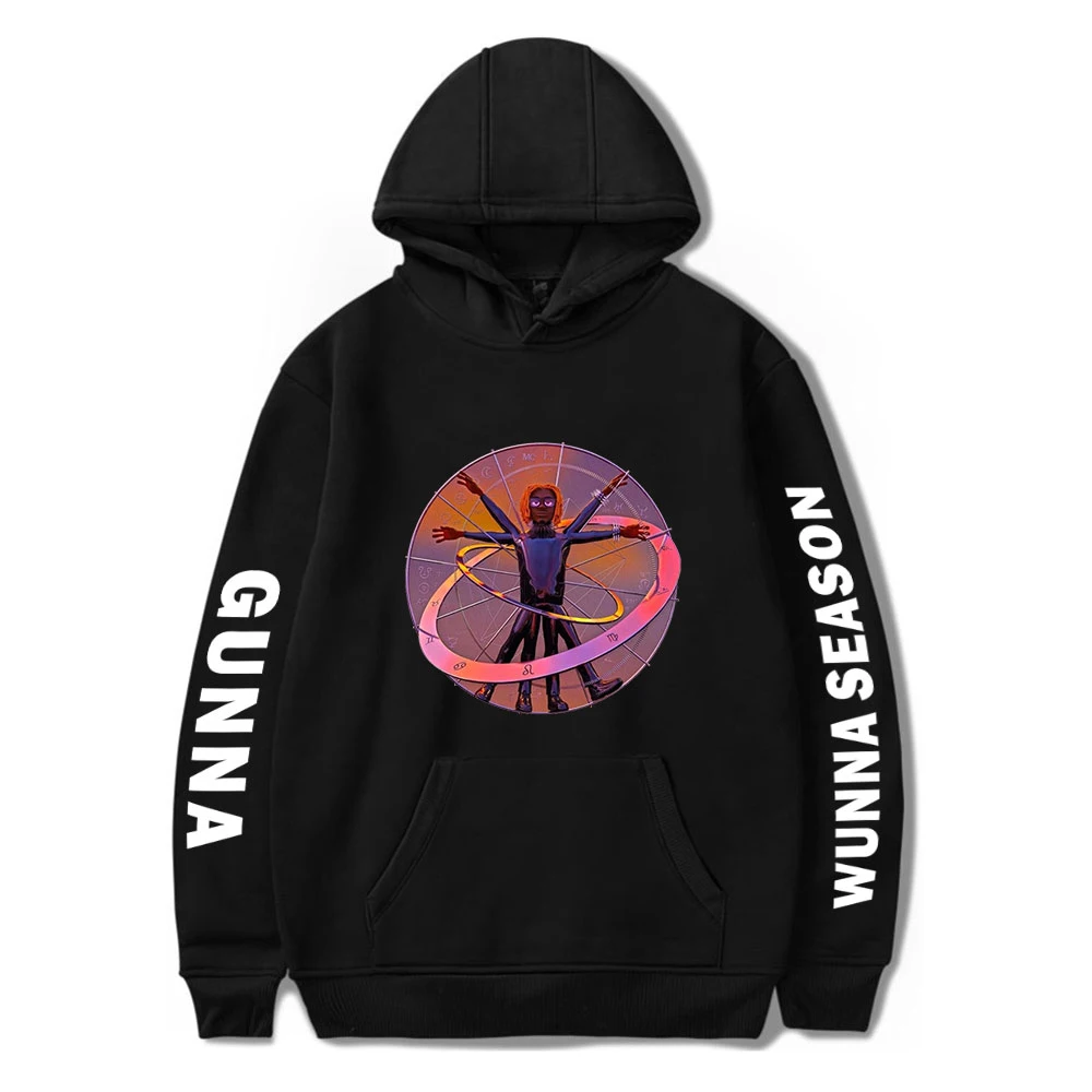 

Hip Hop Style American Pop Rapper Gunna Hoodie Unisex Hoodie Long Sleeve Hooded Sweatshirt Casual Unisex Wunna Clothes