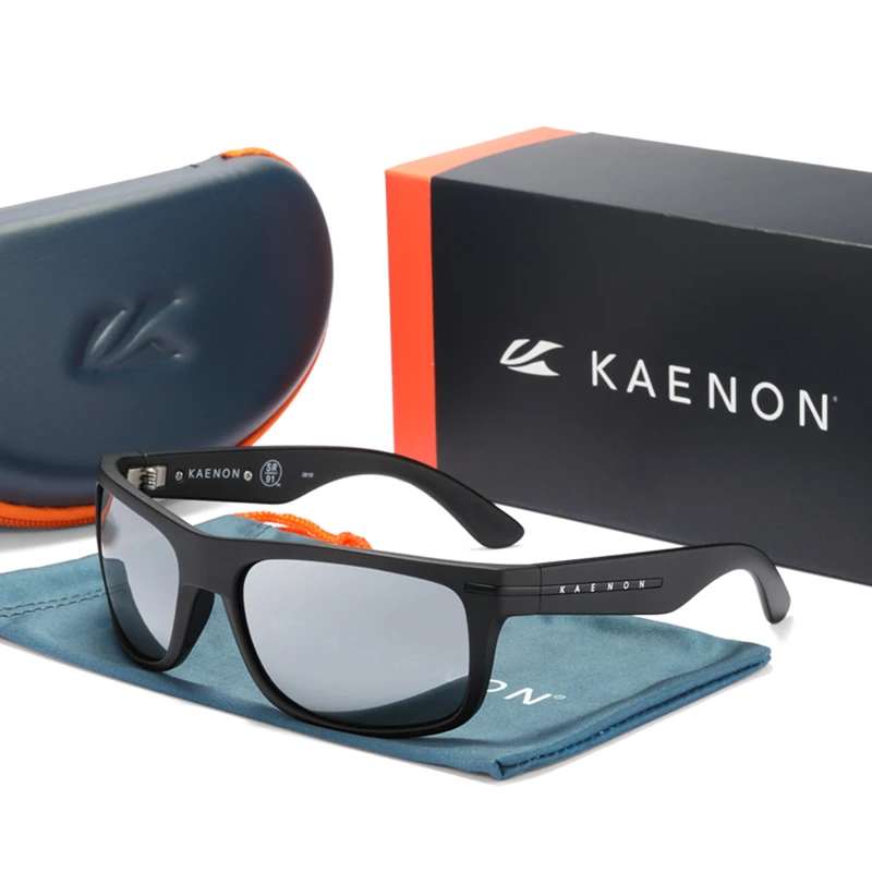 

TR90 frame Kaenon Polarized Sunglasses men Mirrored lens Brand Design women Driving Fishing Sun glasses UV400 7 COLORS