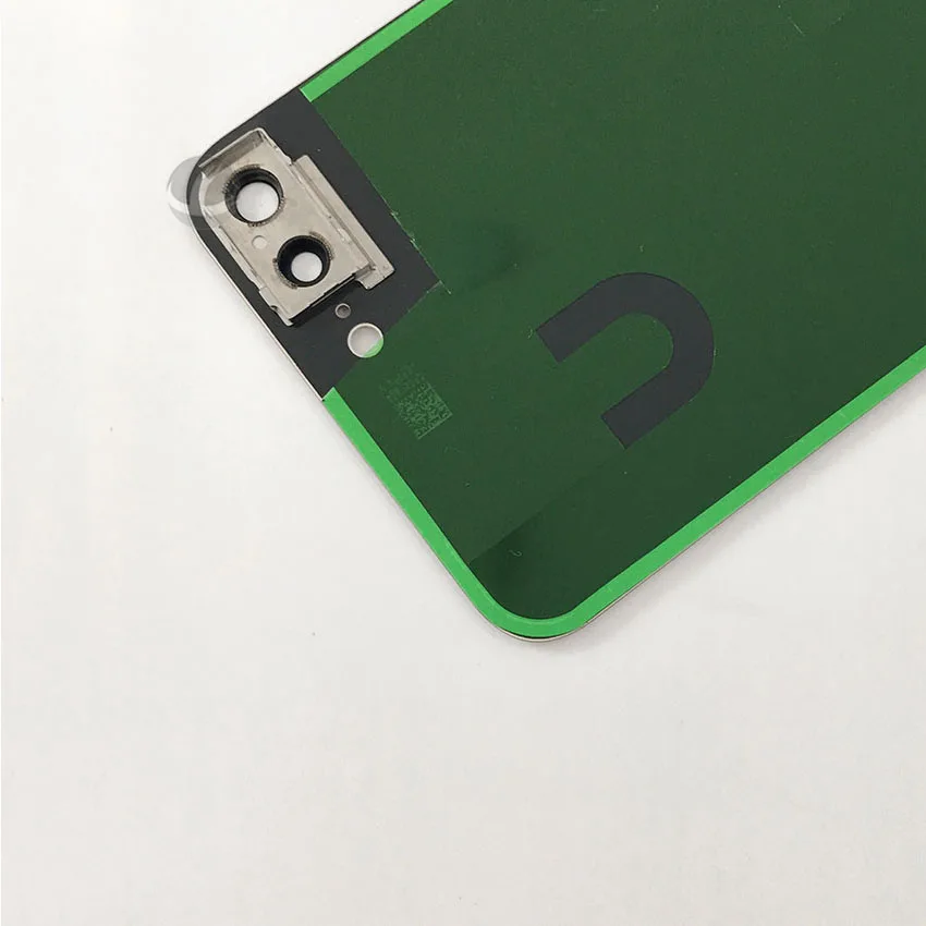 Задняя Корпус с Камера объектив+ клей для iphone 8 Plus 8 P сзади Стекло Заглушка Крышка/верхнее покрытие+ ЕС; Европейский стиль; Коллекция+ логотип