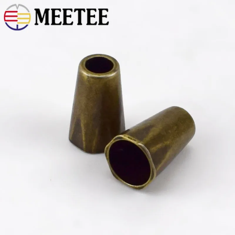 Металлическая шляпа с пряжкой Meetee 50 шт. веревка украшение для куртки застежка