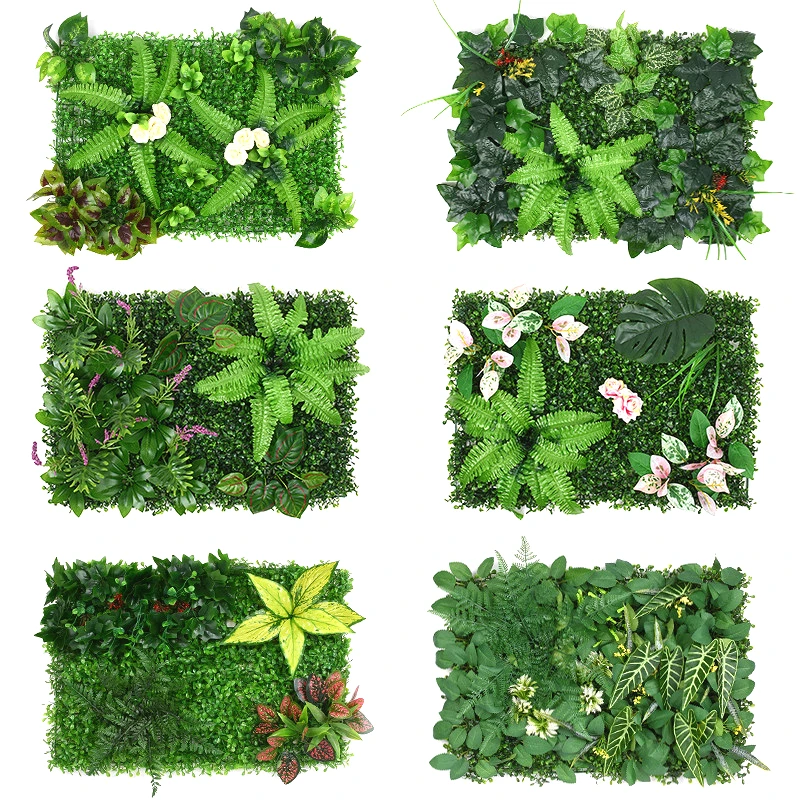 60*40 см искусственные зеленые горшечные растения газон сделай сам для дома и сада