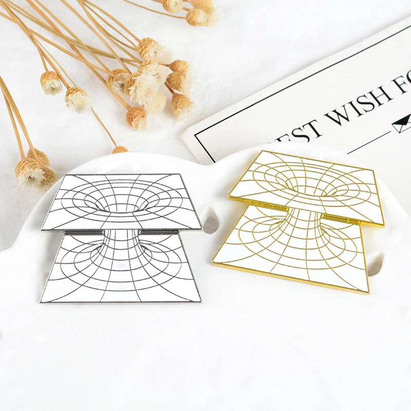 Геометрические Броши изогнутым направлением работы лацкан булавки броши для