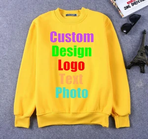 Осенне-зимняя рекламная рубашка для родителей и детей, пуловер с логотипом на заказ, 2020