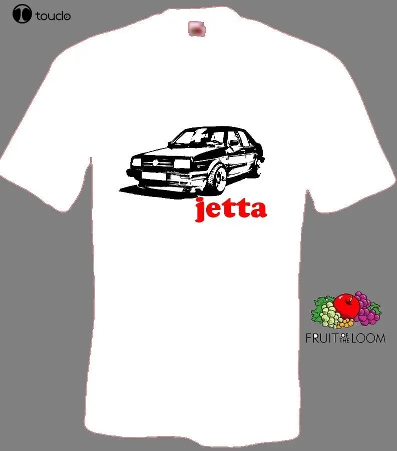 Мужские футболки высокого качества с немецким автомобилем Jetta Vee Dub Ретро