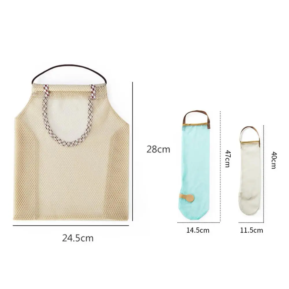 

Veggie Bag Kitchen Storage Bags for Vegetables Reusable Bag for Fruit Patatos Onion Storage Net Shopping Bags Veggies Hand Bags