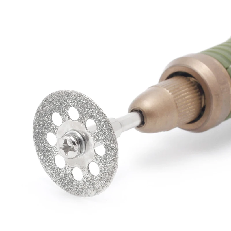

5pcs Diamonte Cutting Disc Grinding Wheel Drill Circular Saw Blade Wood Tool Q84D