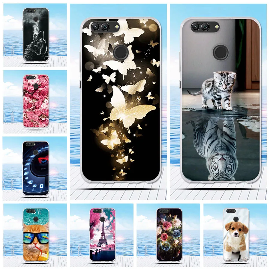 Чехол для телефона Huawei Nova 2 из мягкого силиконового ТПУ модного дизайна защитный чехол 5,0 дюйма Capa on.