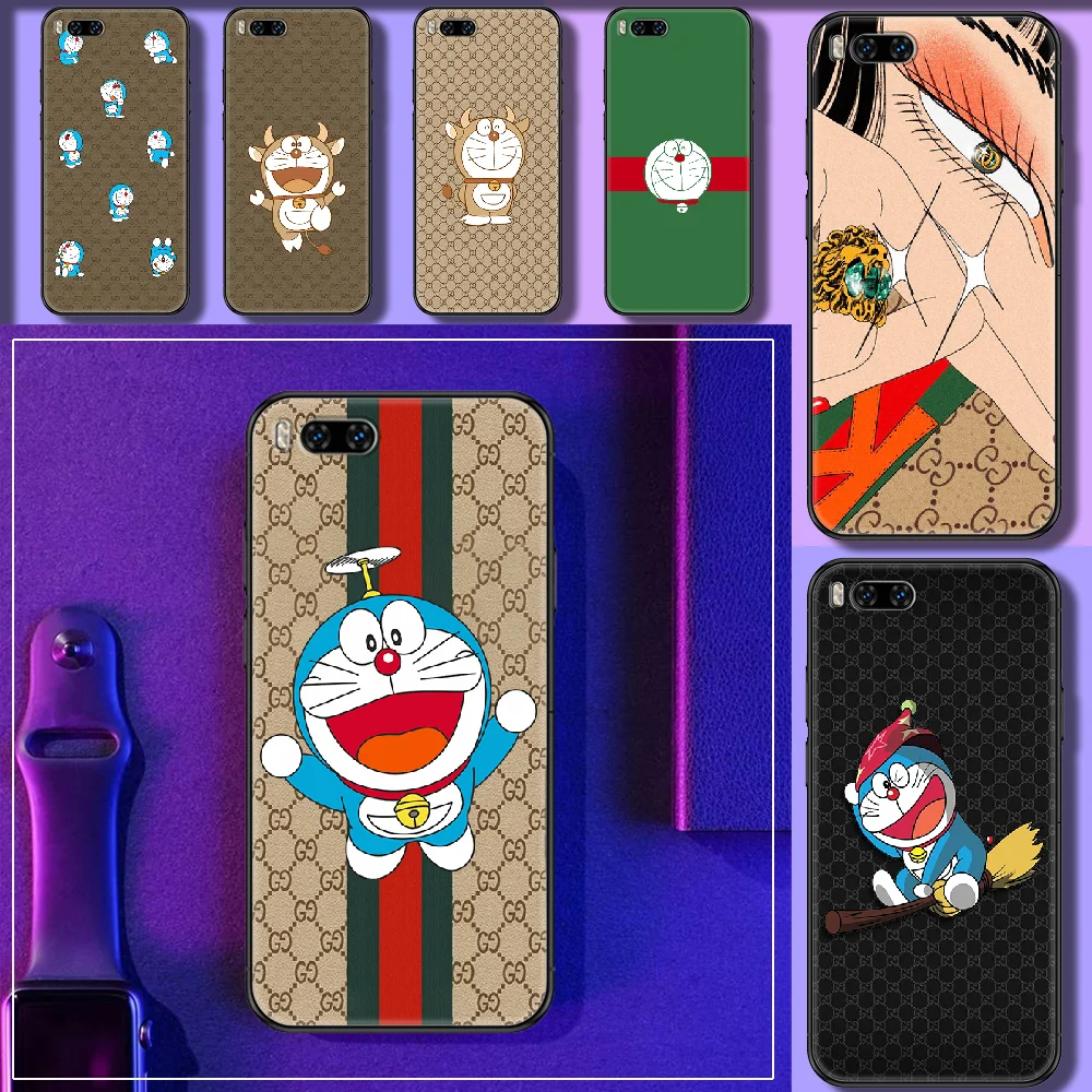 

Luxury Brand Doraemon GG Phone case For Xiaomi Mi Max Note 3 A2 A3 8 9 9T 10 Lite Pro Ultra black fashion waterproof 3D hoesjes