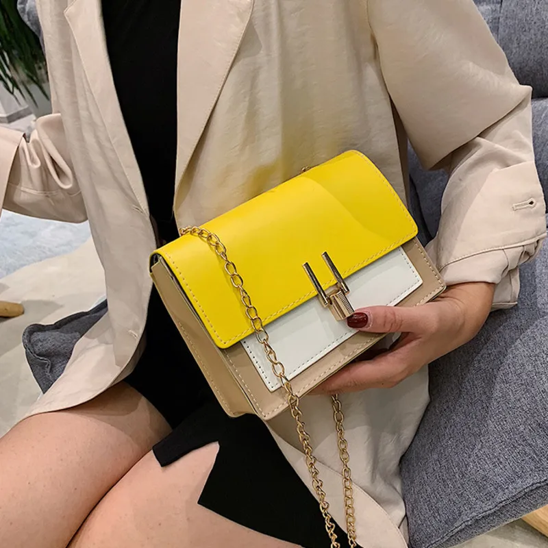 

All-match Chain Hook Soft Face Mini Ladies One-shoulder Messenger Bag 2021 New