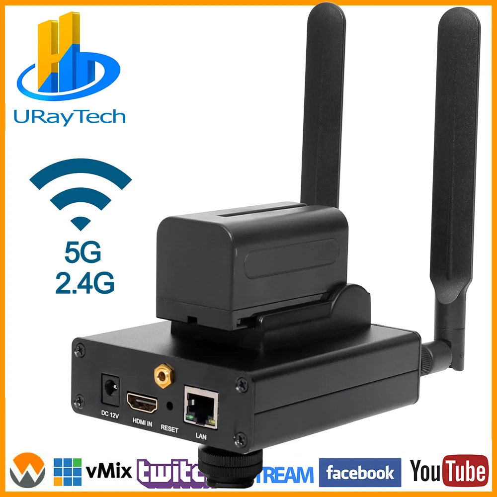 HEVC /H.265 H.264 /AVC Вай Фай HDMI потоковый кодировщик IPTV для потоковая трансляция в прямом