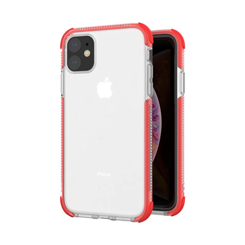 

Anti-knock Phone case for iphone 11 pro max mobile accessories Transparent etui for iphone xr x xsmax 7 8 6s plus TPU Soft Cover