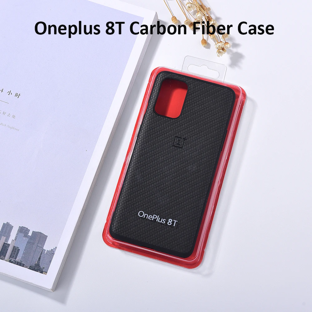 Чехол Oneplus 7 8 9 Pro 9R Nord N10 N100 из углеродного волокна кожаный жесткий чехол
