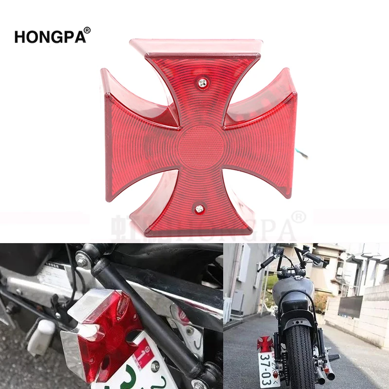 Крест светодиодный фонарь светильник стоп сигнал заднего номерного знака для Honda