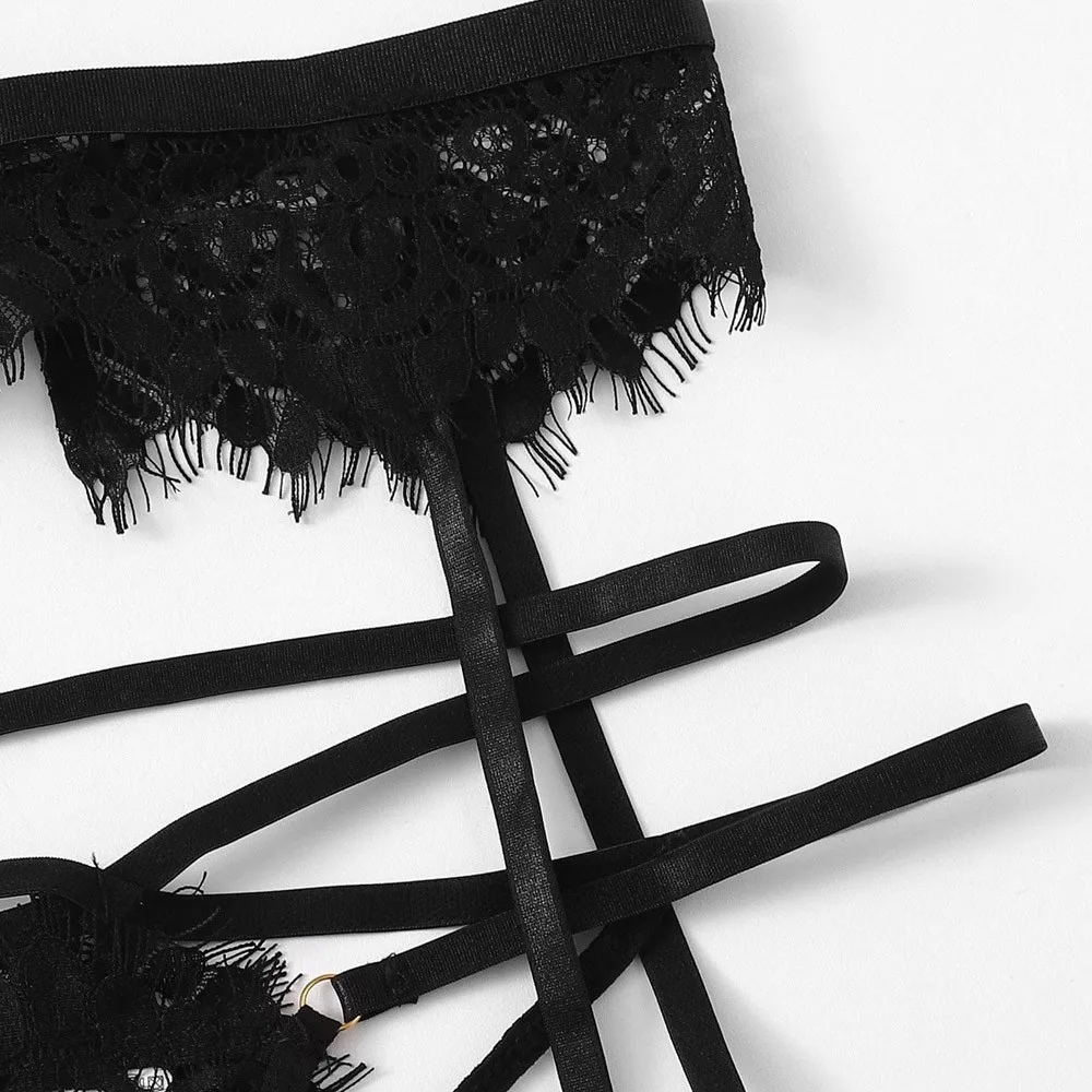 Женское сексуальное нижнее белье размера плюс кружевное эротические костюмы