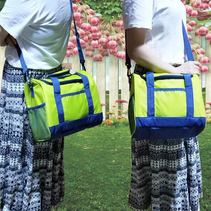 

Oxford Cloth Waterproof Lunch Bag Cooler Bag for Steak Insulation Thermal Bag Thicken Folding Fresh Keeping Insulation Ice Pack