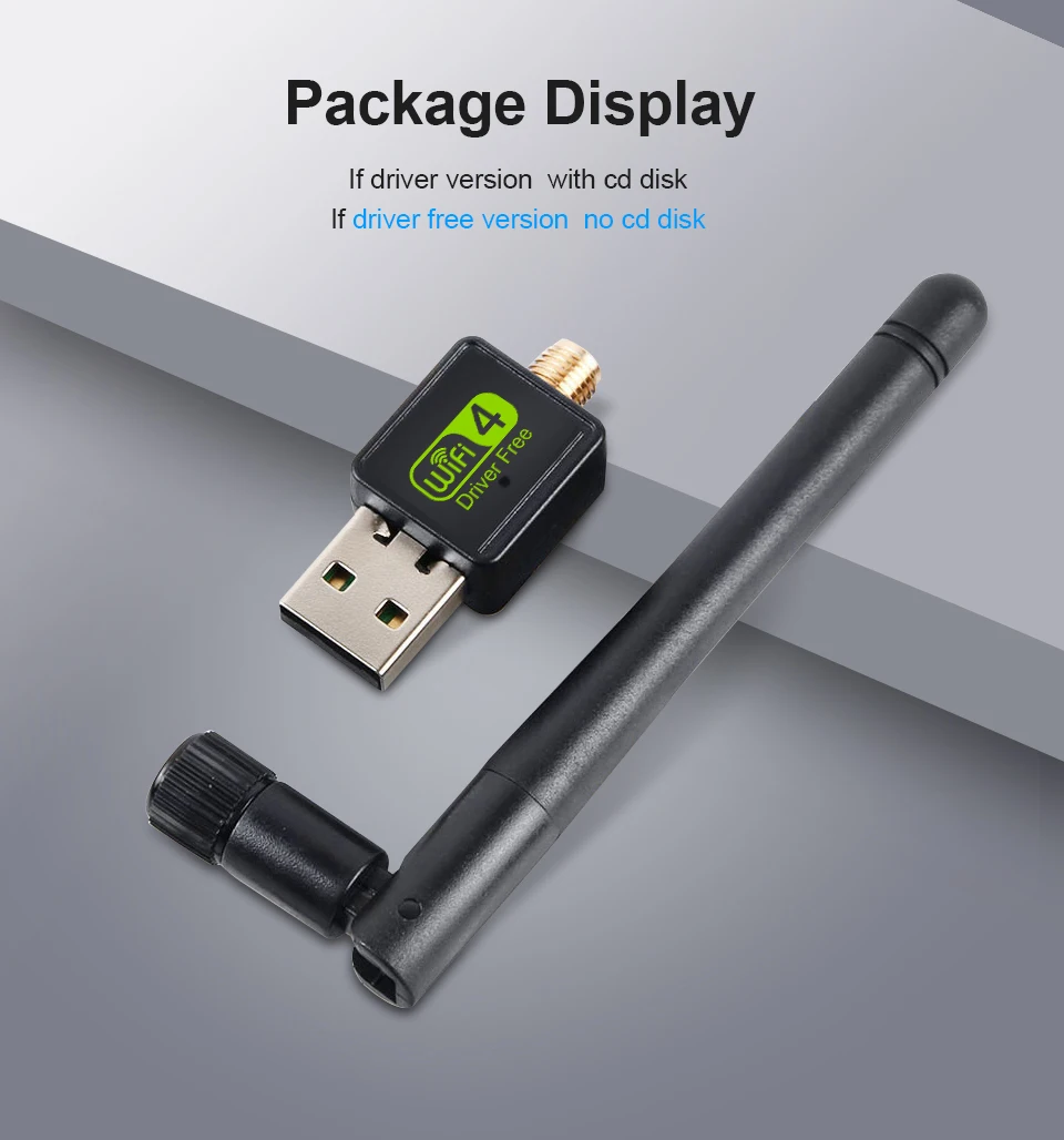 USB Wifi адаптер 150 Мбит/с Antena Wi-Fi USB адаптер MT7601 Wi-Fi Dongle Беспроводная сетевая карта Wi-Fi файл приемник Wifi LAN Ethernet