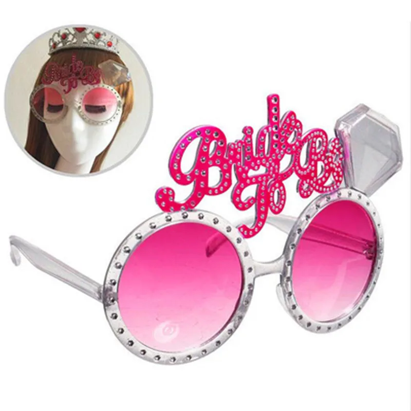 1 шт. солнцезащитные очки для невесты аксессуар очков украшение девичника товары