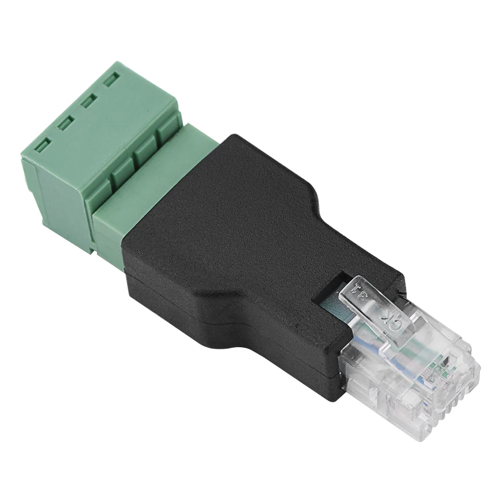 SOONHUA конвертер адаптер соединитель Ethernet конвертеры RJ11 6P4C папа к 4 контактный