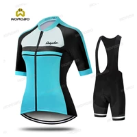 female cycling jersey short sleeve set lady cycling clothing fashion bicycle wear mtb clothes ropa ciclismo breathable quick dry