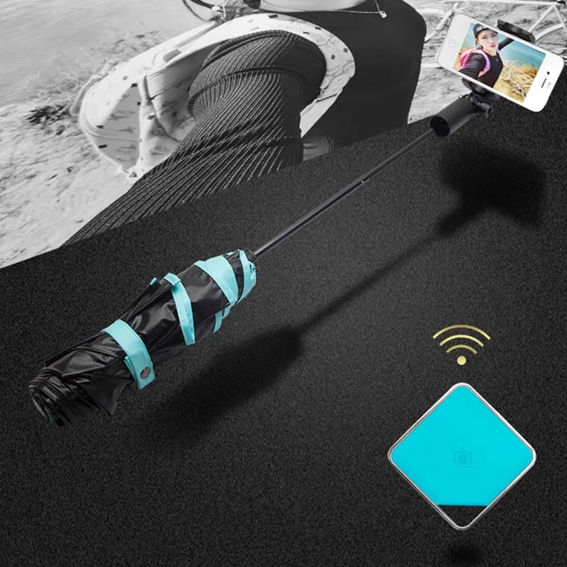 

Explosion Portable self-timer folding multi-color tri-fold Umbrellas vinyl coating anti-UV sun umbrella free shipping sale 3