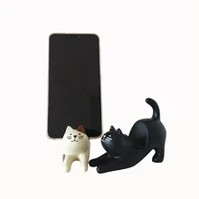 Cat Mobile Phone Holder Mobile Phone Holder Flat Ipad Holder Cute Cat Mobile Phone Holder Kitten Desktop Ornaments