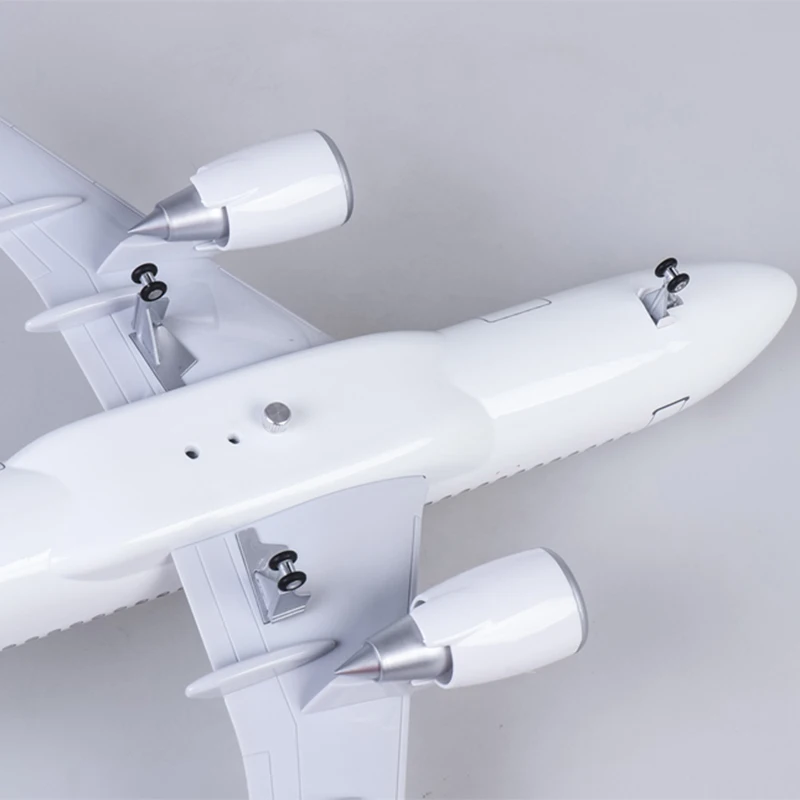 1/80 масштаб 47 см Китай экспресс самолет Airbus A320 NEO авиакомпания модель светодиодный свет и колесо шасси литье под давлением Смола самолет игрушка