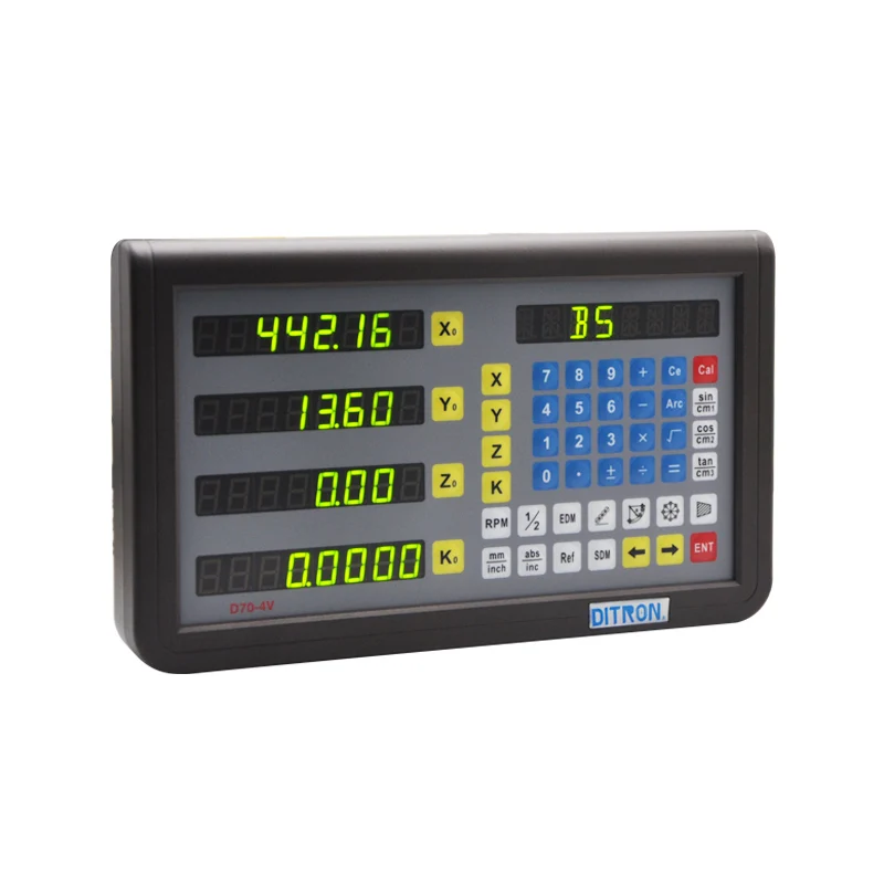 4 осевой Многофункциональный dro цифровой Deadout для фрезерного станка и расточной