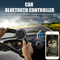 wireless car steering wheel media button bluetooth smart remote control volume button for motorcycle car handlebar accessories