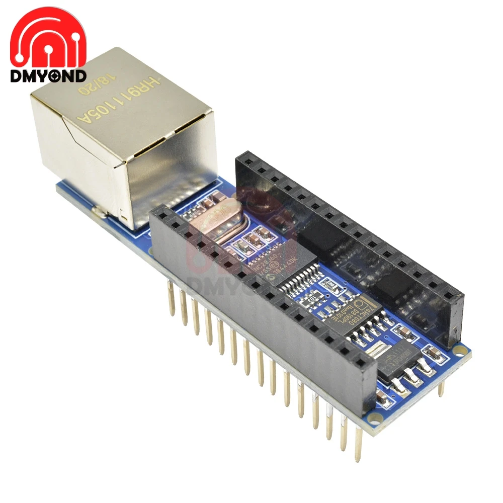 Оптовая продажа мини ENC28J60 веб сервер модуль Ethernet щит V1.0 плата для Arduino Nano v3.0