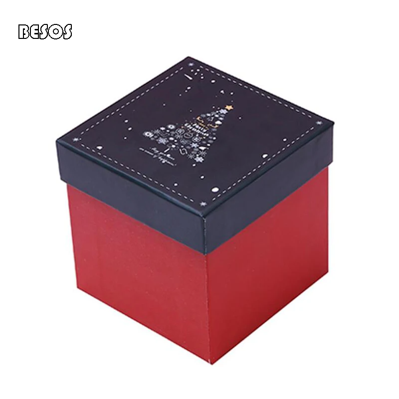 Рождественская новогодняя праздничная мультяшная Санта-Клаус лось елка конфеты