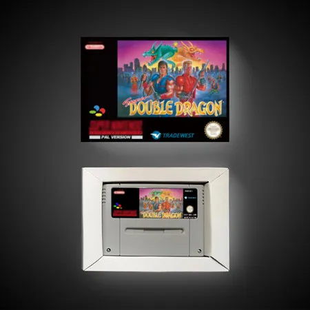Super Double Dragon-Европейская версия карта действия для игры в розничной упаковке |