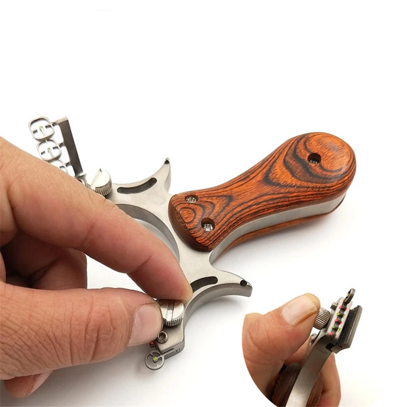 Профессиональная катапульта деревянная Рогатка из нержавеющей стали лук