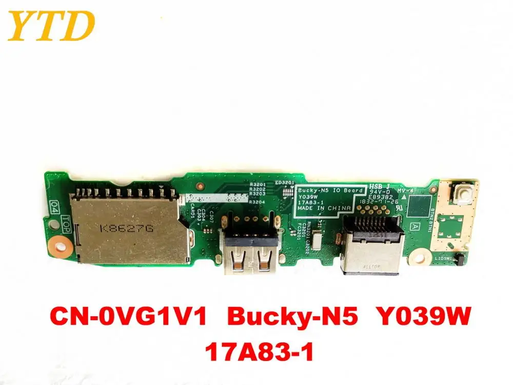 

Оригинальный Для DELL Bucky-N5 Плата USB CN-0VG1V1 Bucky-N5 Y039W 17A83-1 испытанное хорошее Бесплатная доставка