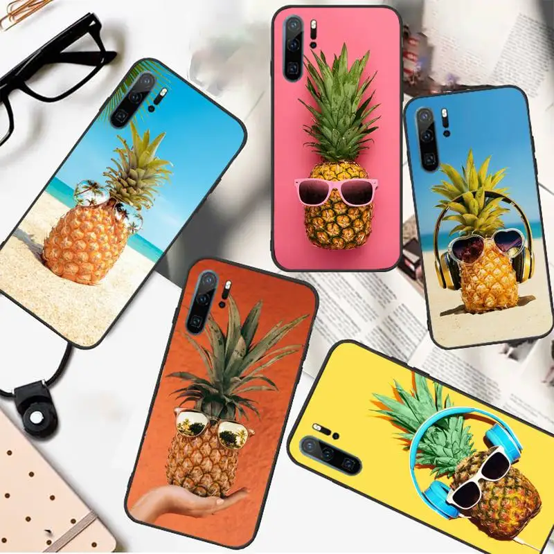

Pineapple summer beach fruit Phone Case For Huawei honor Mate P 10 20 30 40 i 9 8 pro x Lite smart 2019 nova 5t