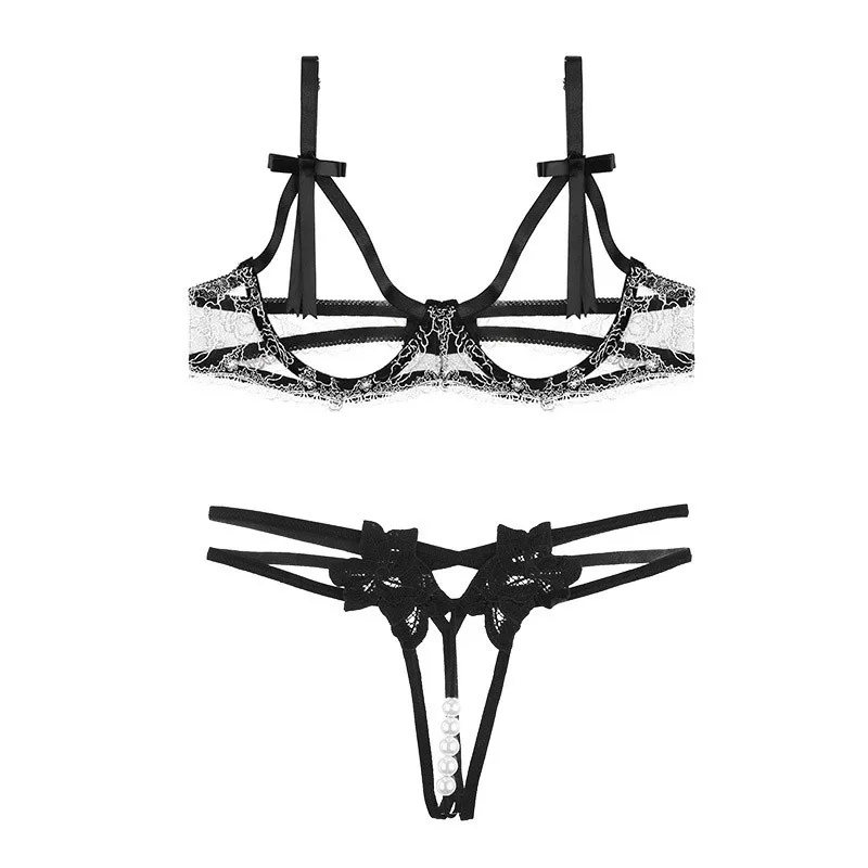 Женское нижнее белье сексуальные эротические женские трусики с открытым вырезом