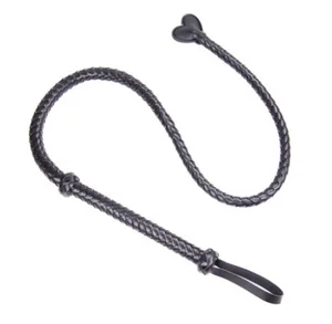 Кожаная плетка-шлепка для взрослых, длина 1,3 м, в форме сердца, для флирта, для взрослых, интимные аксессуары для пар