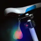Задний фонарь для велосипеда светильник светодиодный фонарь для езды, безопасный фонарь в форме сердца и яйца, водонепроницаемый светильник онарь, велосипедный фонарь, фонарь, велосипедный фонарь