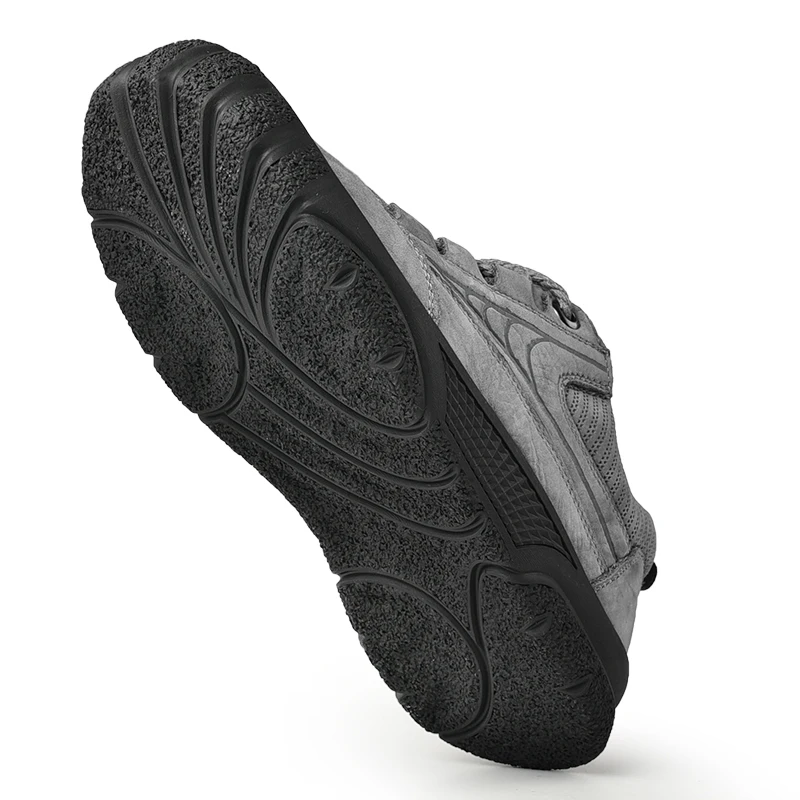 Мужские кроссовки из натуральной кожи Повседневная Уличная обувь на толстой