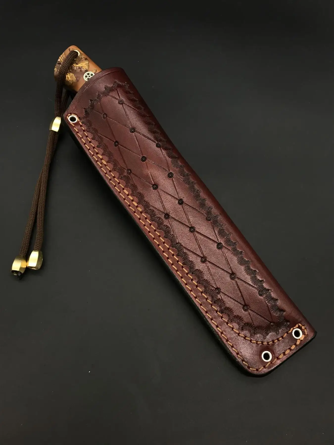 

Handmade N690 Hunting and Camping Knife TK91