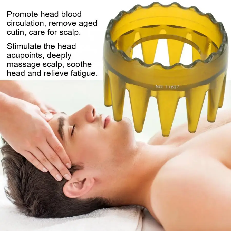 Креативная Массажная расческа для головы щетка массажа снимает усталость