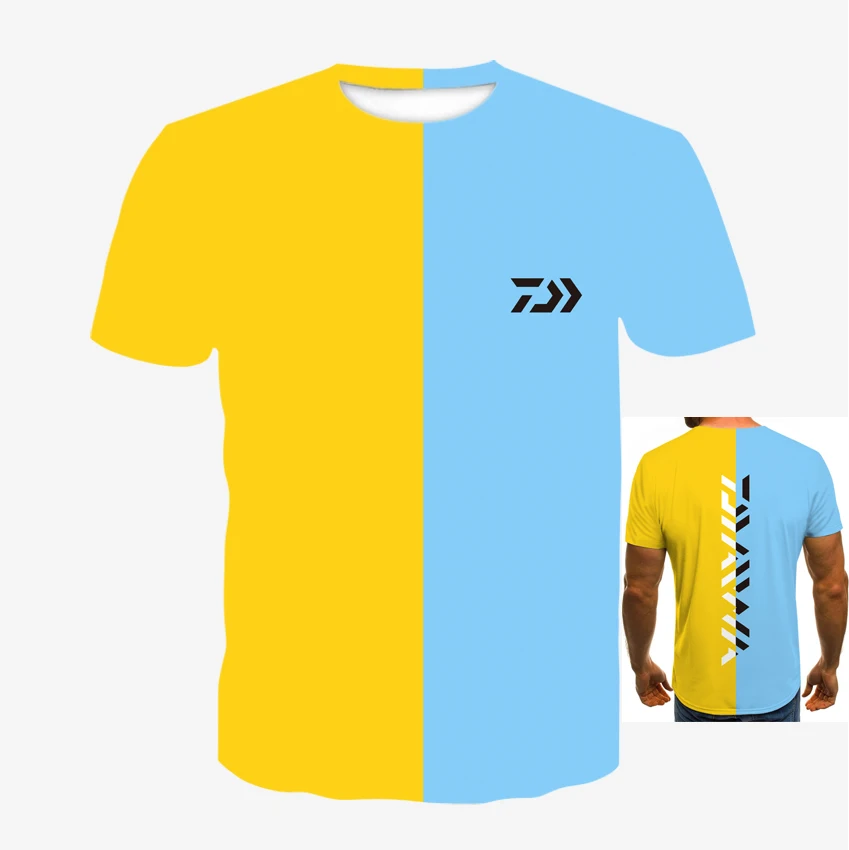 

2021 3d digital T-shirt T-shirt summer hot sale fashion comfortable slim short sleeve style