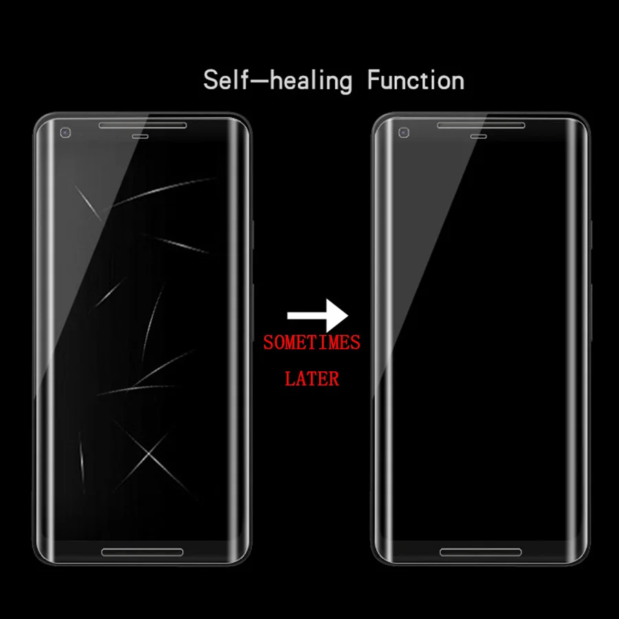 Для Google Pixel 3 3a 2 XL 3D изогнутая мягкая TPU полная крышка передняя защита экрана HD