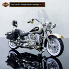 Maisto 1:18 HARLEY-DAVIDSON 1993 FLSTN, наследие, мягкий хвост, сплав Литая модель мотоцикла, подходящая игрушка, подарки, коллекция игрушек