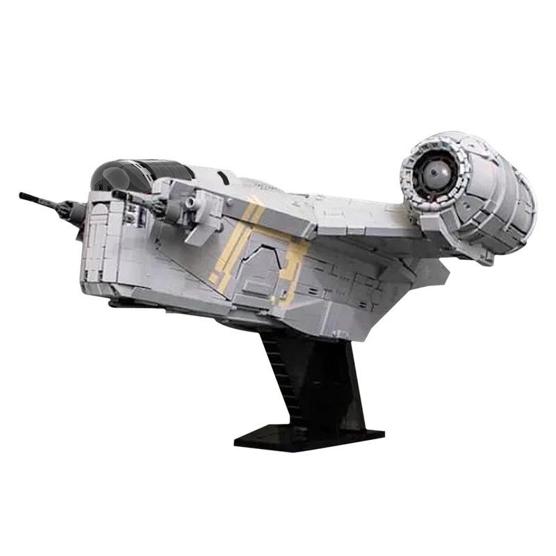 

MOC Razoral the of Crest Aircraft Building Block Blocks High-Tech Toys Space War Armored Transport Ship Model Boy Birthday Gift