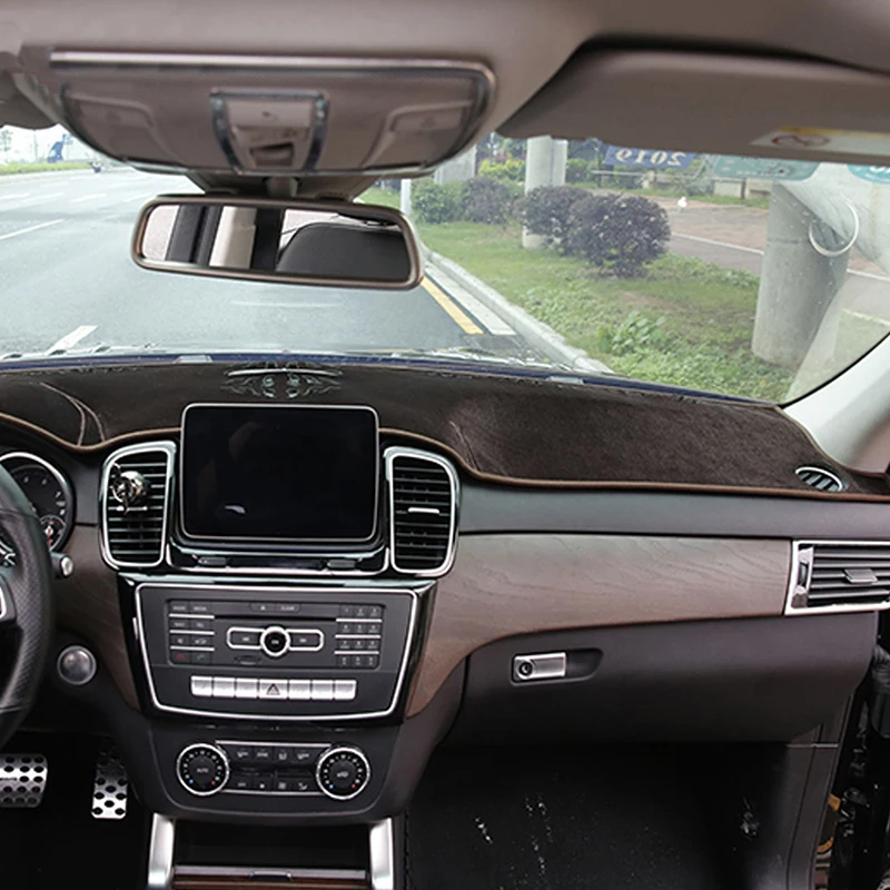 Gelinsi для Mercedes Benz GLS X166 2016-2019 коврик паза двери автомобиля Противоскользящий