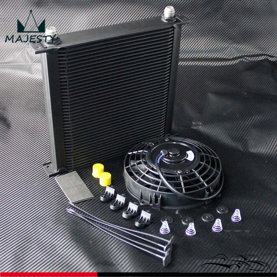 40 РЯД AN10 алюминиевый двигатель и трансмиссионный масляный радиатор + 7